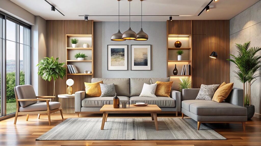 Interior Design Lobby project Completed