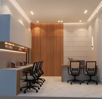 Small Office Interior Design in Dubai