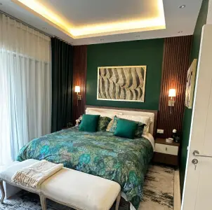 Luxury bedroom design with style