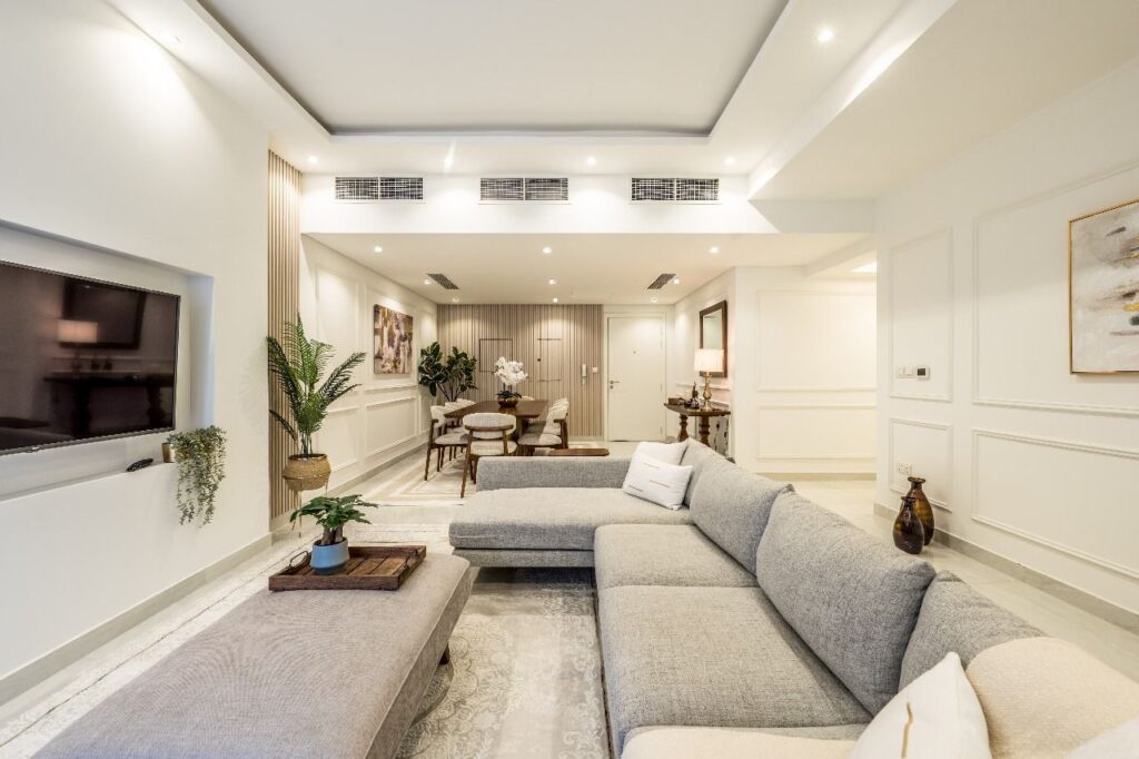 Professional gypsum work in Dubai for home interiors