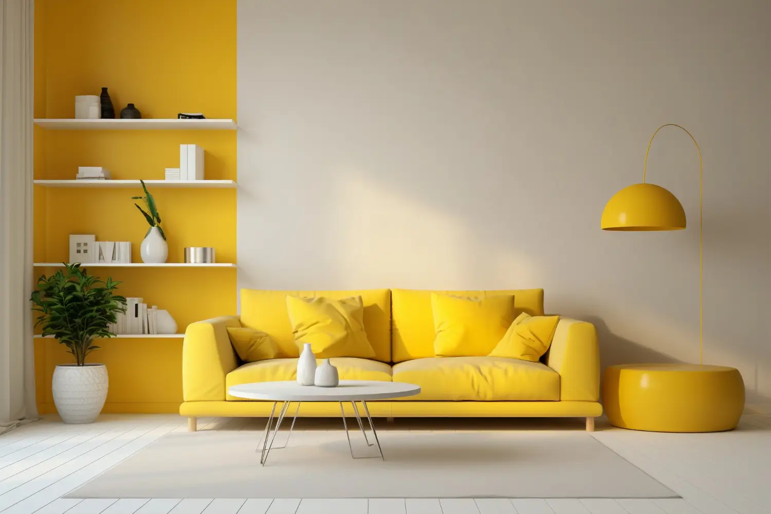 Yellow Colour Psychology in Interior Design